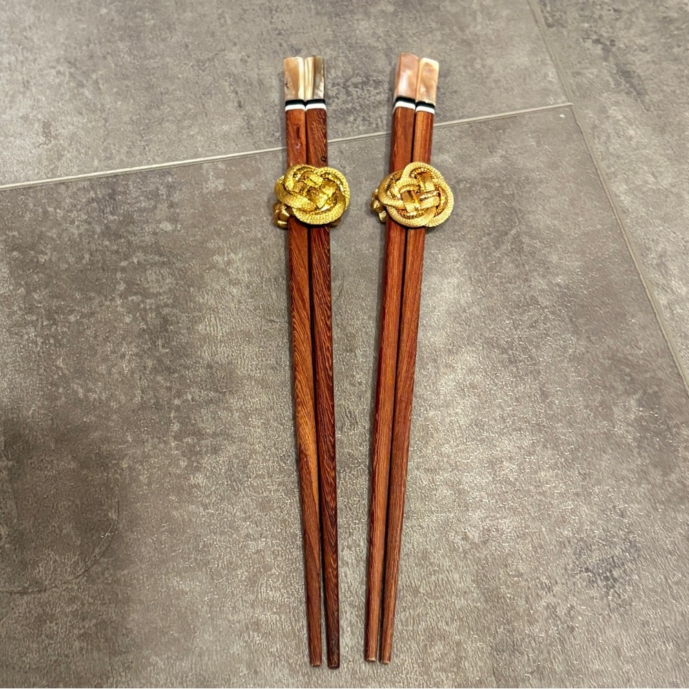“A Perfect Pair” chopsticks